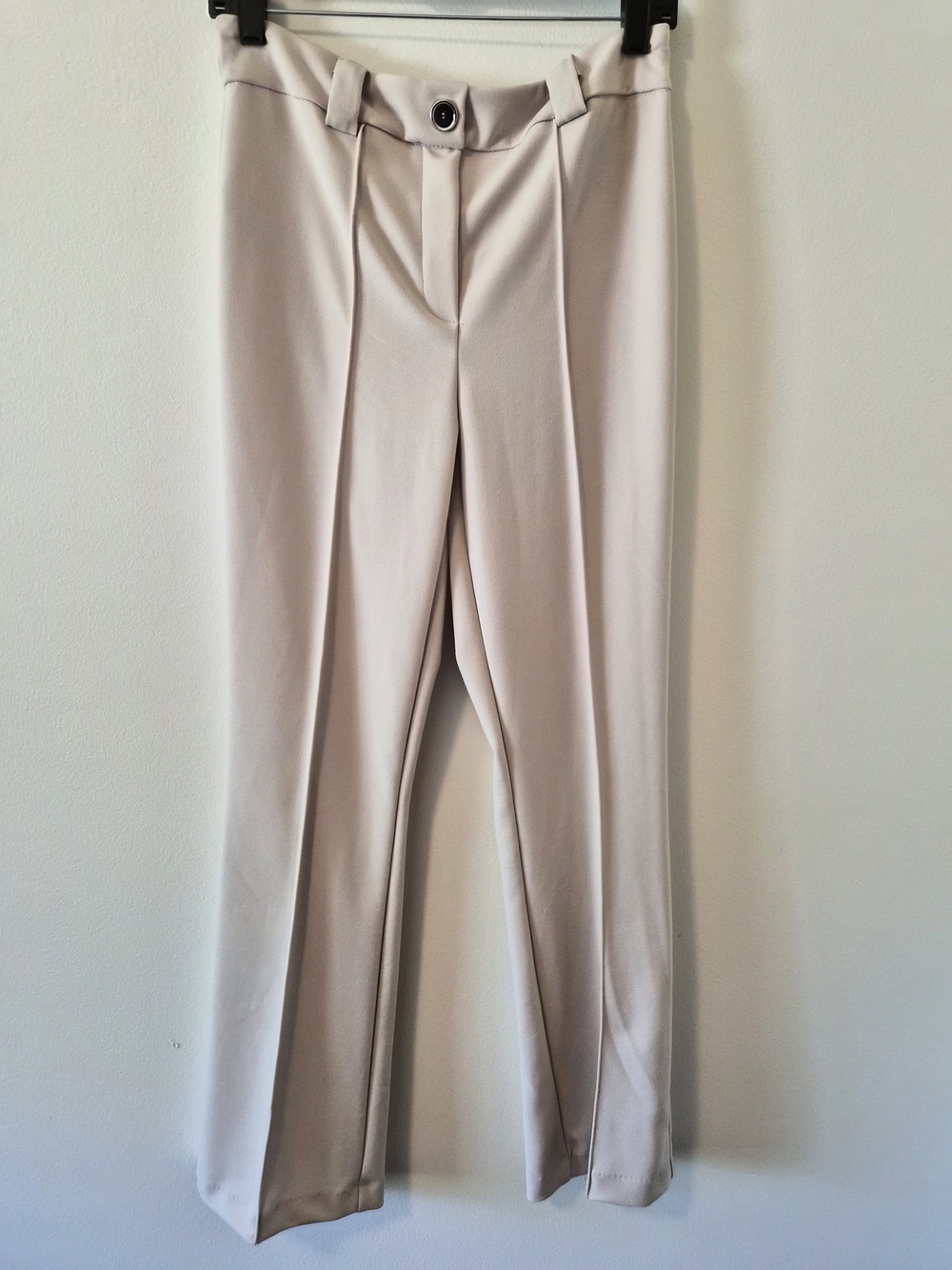 Jules & Leopold Pull On Cream Boot Cut Dress Pants Size Medium